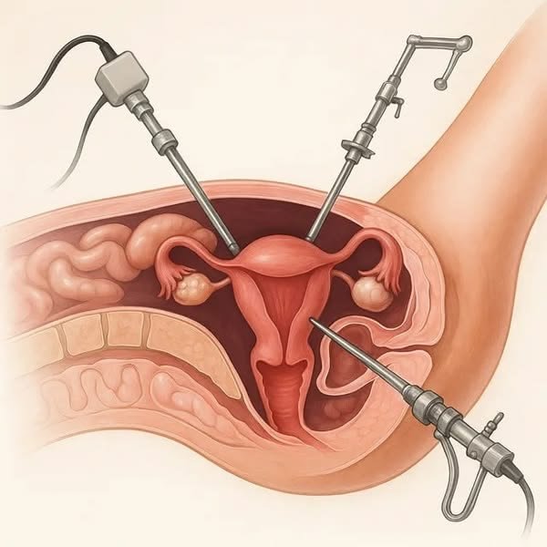 laparoscopia
cirurgia minimamente invasiva